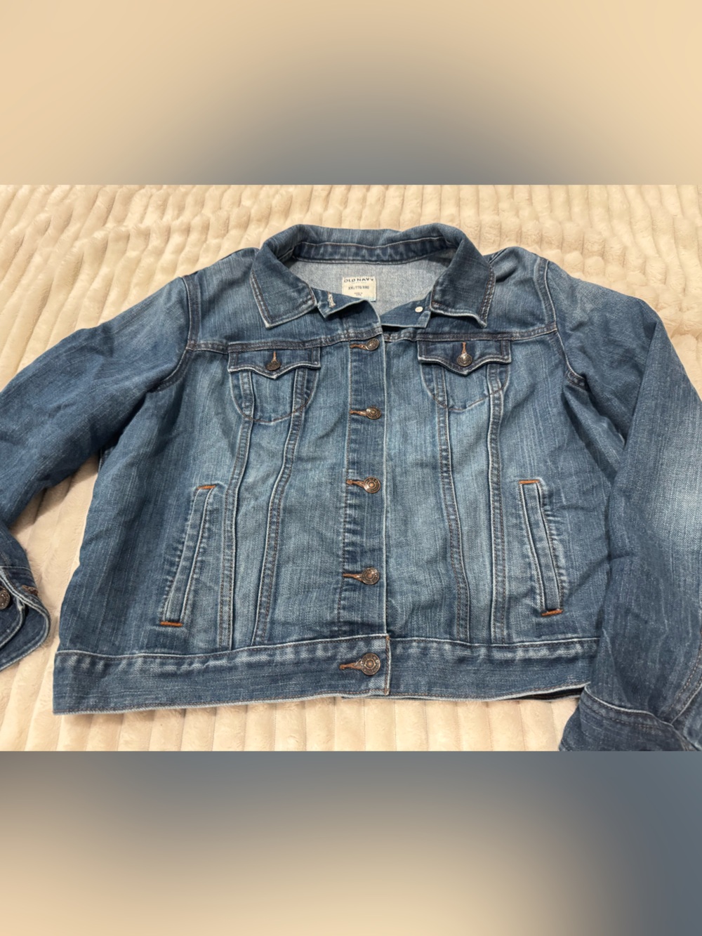 Old Navy Blue Denim Jacket for Women